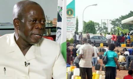 adams oshiomole fuel scarcity