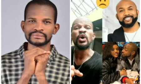 Uche Maduagwu reveals why Banky W lost in the election, compares him to Davido