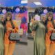 Nkechi Blessing jubilates as she meets gospel singer, Adeyinka Alaseyori