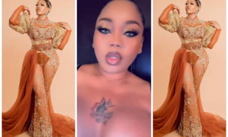 Fans react as Toyin Lawani posts provocative video of herself to celebrate mother's day