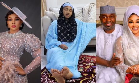 Mercy Aigbe reacts as husband shares unflattering photo of her