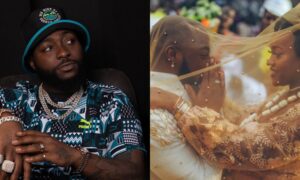 Davido and fan over Chioma