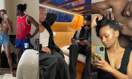 Mr Eazi celebrates Temi Otedola's birthday