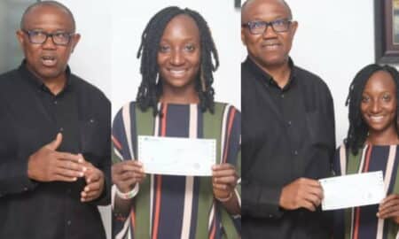 'Your crown awaits you ' Nigerians applaud Peter Obi after fulfilling pledge to graduate who could not afford N75k oven
