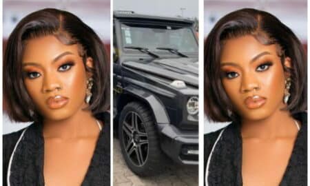 Reactions as BBNaija's Angel shows off new G-Wagon