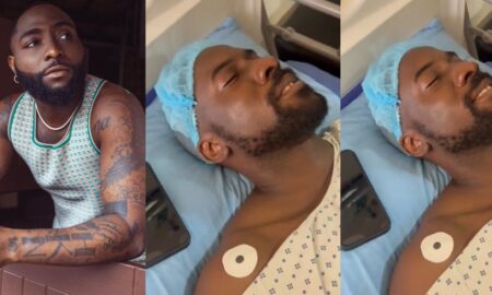 Fan wanted to leave the hospital to attend Davido's concert