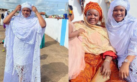 Debbie Shokoya flaunts mother-in-law