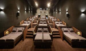 contemporary movie theatres and cinemas worldwide