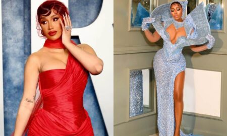 Cardi B drools over Mercy Eke outfit to AMVCA
