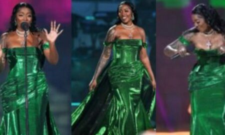 Don Jazzy, others hail Tiwa Savage following her thrilling performance at the coronation