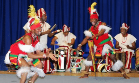 Traditional dance forms in African music performances