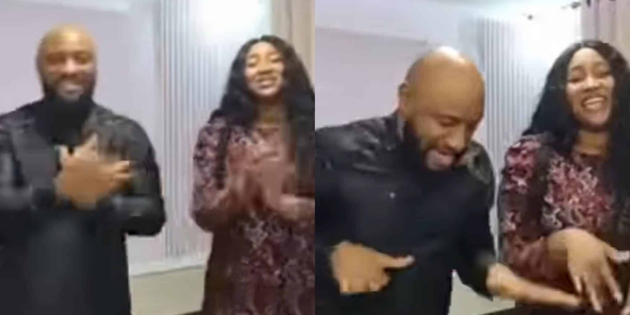 Yul Edochie Shares Video Of Himself And Wife Judy Austin In Praise And Worship Session Kemi 