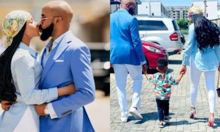 Banky W shares cute family photos