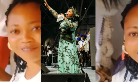 Tope Alabi receives backlash for using traditional worship words in her song