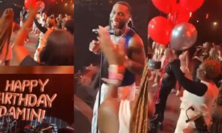 Burna Boy's birthday celebration in Netherlands