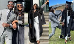 Busola Dakolo bags a Master's degree