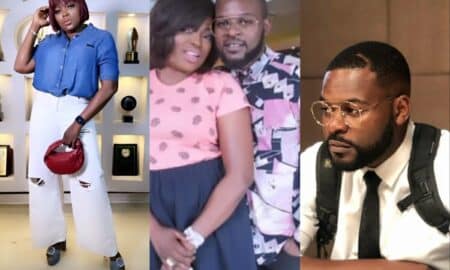 Funke Akindele and Falz