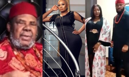 Reactions as Pete Edochie speaks out on Yul Edochie's marital crisis