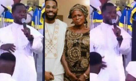 Pastor Genesis explains meaning behind D'banj's cash gift to woman