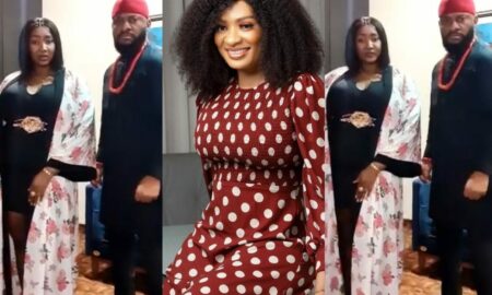 Yul Edochie shares goofy video with Judy Austin