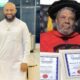 Yul Edochie celebrates Pete Edochie after he bags Doctorate degree