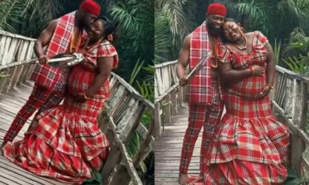 Reactions as Stan Nze and wife are expecting their first child