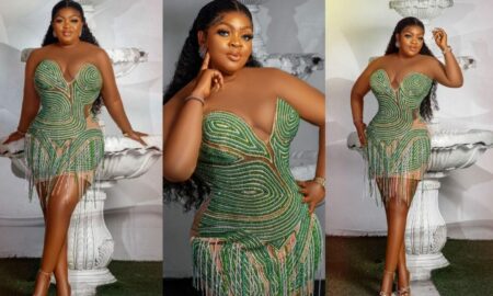 Eniola Badmus says the baby girl life no be here