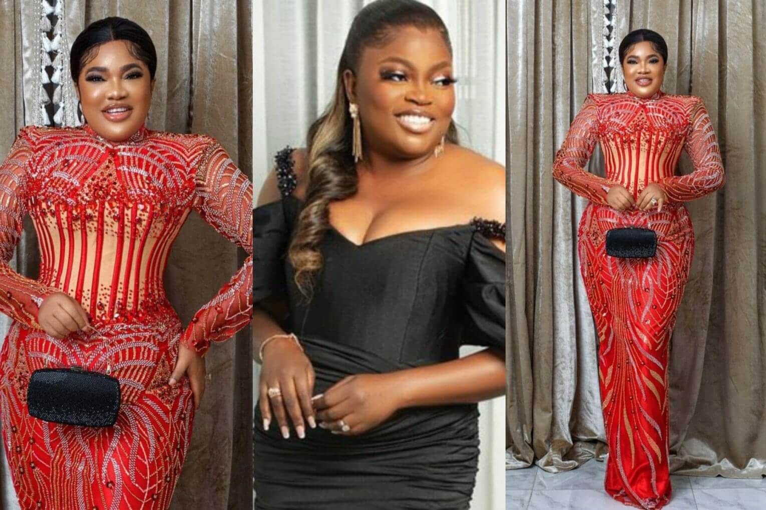 Toyin Abraham makes peace with Funke Akindele as she storms her movie ...