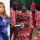 Anita Joseph celebrates Stan Nze and wife