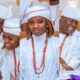 Olori Ashley celebrates first anniversary with Ooni of Ife