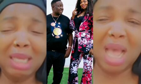Mr Ibu's wife shares video of herself crying