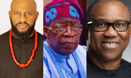 Yul Edochie shows love to Peter Obi despite his support for Tinubu