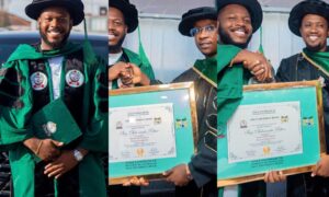 Frodd bags doctorate degree