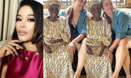 Between Adunni Ade and a fan over her skin tone