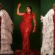 Toyin Lawani mops and pepper Christmas outfit