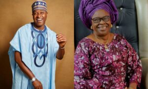 Femi Adebayo celebrates mother's 72nd birthday