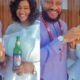 Netiznes react to Yul Edochie drinking beer