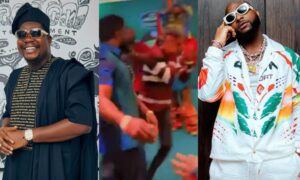 Mr Macaroni carpets Davido's aide for slapping a fan