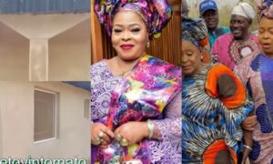 Toyin Tomato gives Mistura Asunmo a new house