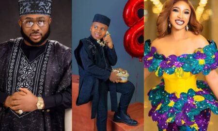 Olakunle Churchill celebrates King Andre's 8th birthday