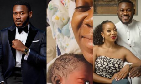 Deyemi Okanlawon welcomes third child