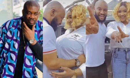Don Jazzy gushes over loved-up video of Yul Edochie and Judy Austin