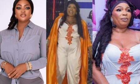Eniola Badmus mocks Laide Bakare over her Pastor Ajidara's outfit