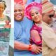 Governor Adeleke's wives print different posters