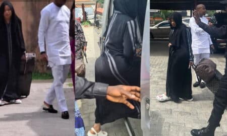 Bobrisky leaves the court with his luggage