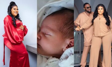 Nkechi Blessing welcomes baby boy with boyfriend Xxssive