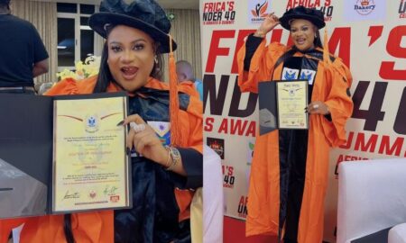 Nkechi Blessing reads the riot act after bagging Doctorate Degree