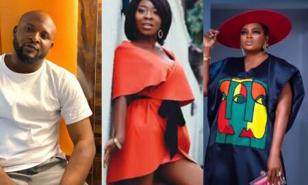 Jumoke Aderounmu's brother drags Funke Akindele