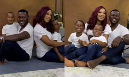 Deyemi Okanlawon and family in rare video