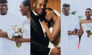 Babatunde Fashola's daughter weds Posi Ogunlesi